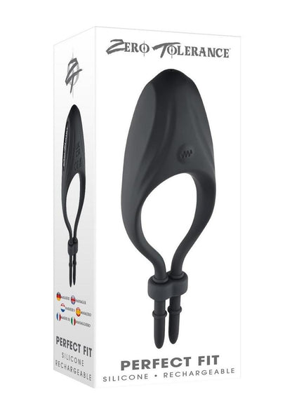 Zero Tolerance Perfect Fit Rechargeable Silicone Adjustable Cock Ring