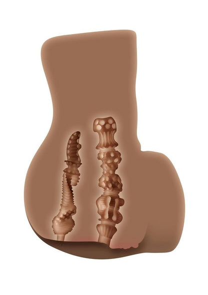 Zero Tolerance Rear Beauty Dual Vibrating Realistic Ass