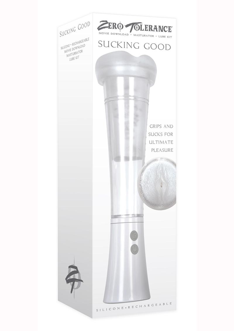 Zero Tolerance Sucking Good Rechargeable Vibrating Masturbator