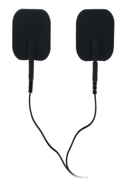 Zeus Electrosex Deluxe Black Silicone Electro Pads