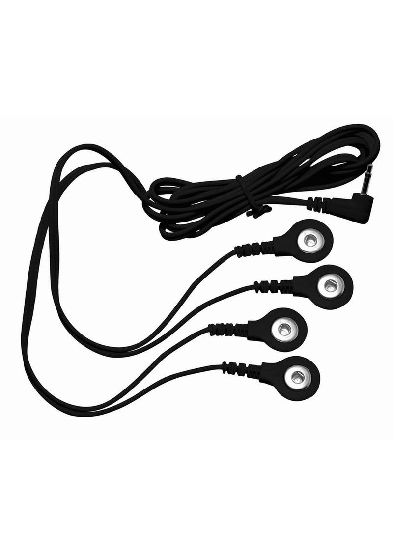 Zeus Electrosex Deluxe Voltaic for Him Stainless Steel E-Stim Kit