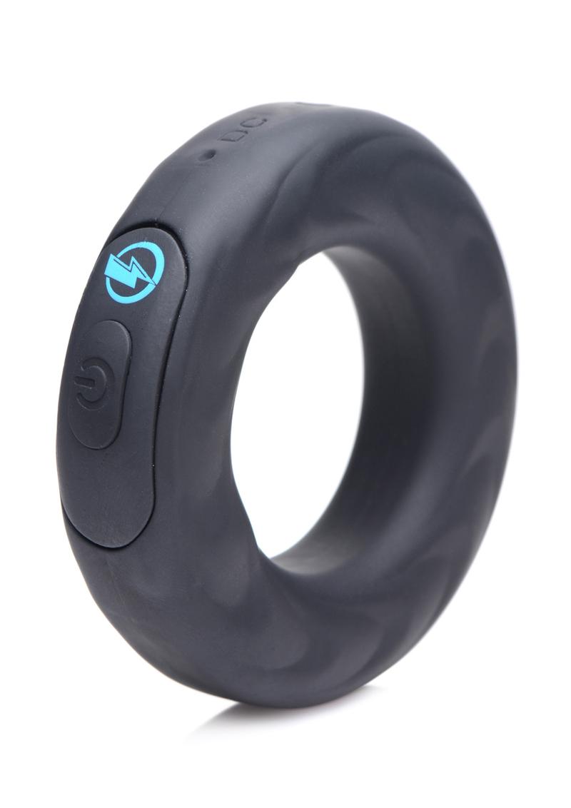 E-Stim Pro by Zeus Rechargeable Vibrating C-Ring with Remote Control