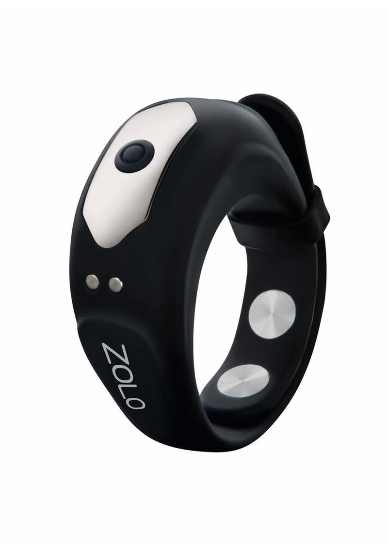 Zolo Fit Rite Vibrating Cock Ring With Snaps