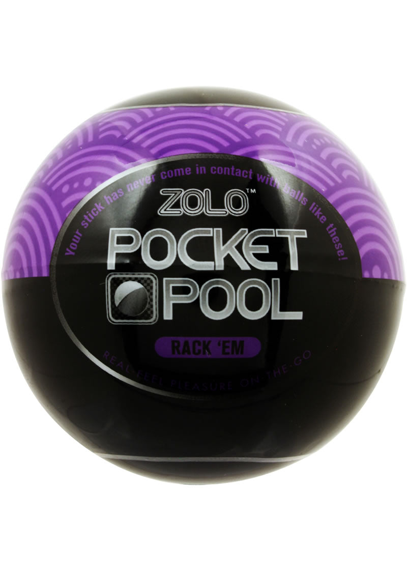 ZOLO Pocket Pool Rack ‘Em Masturbator Sleeve