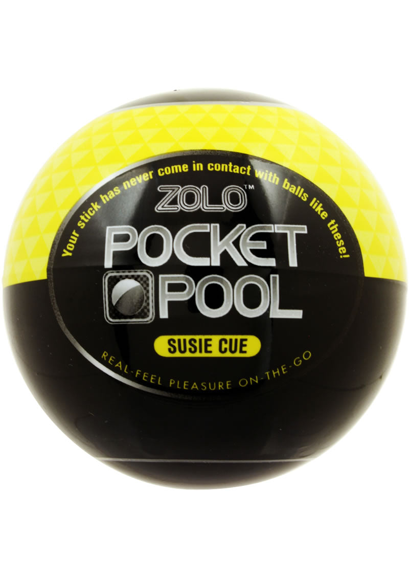 ZOLO Pocket Pool Susie Cue Masturbator Realistic Pleasure Sleeve