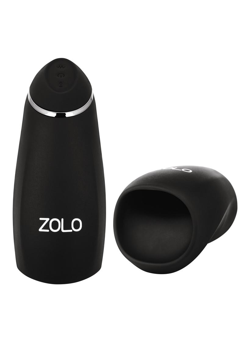 ZOLO Stick Shift Squeezable Vibrating And Thrusting Male Stimulator