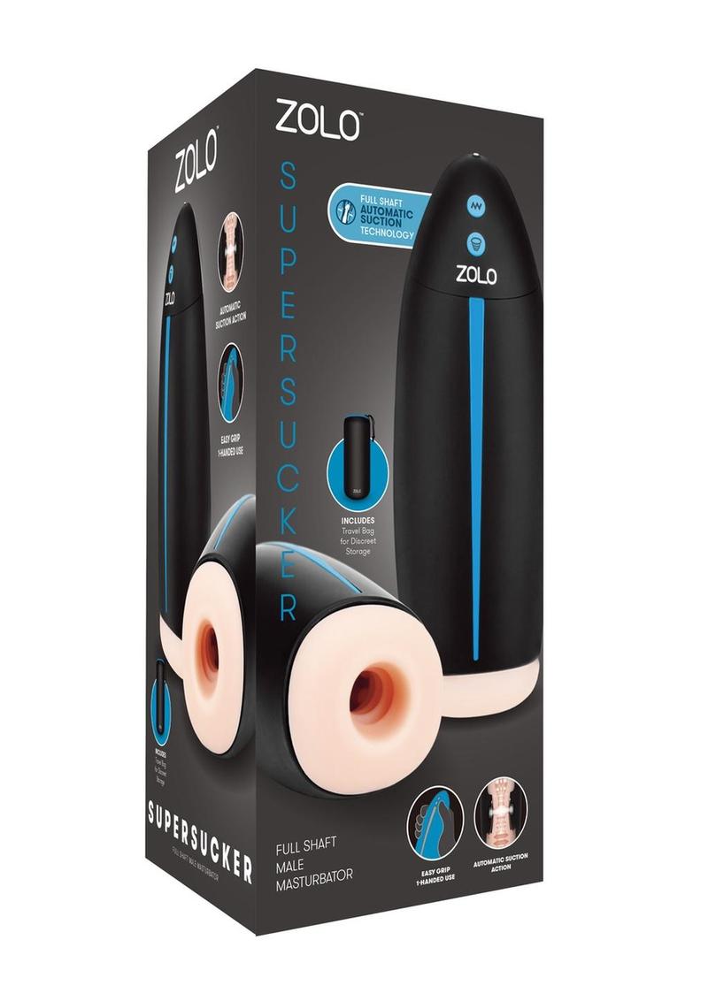 Zolo Supersucker Rechargeable Silicone Male Masturbator