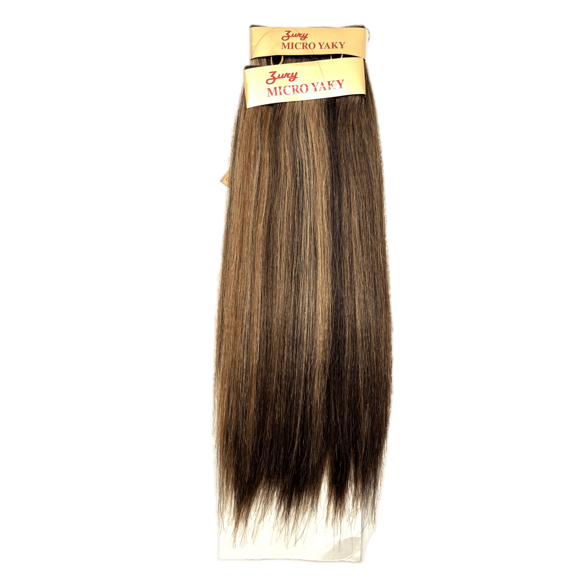 Zury 100% Human Hair Micro Yaky Perm Straight Extensions - Choose Size